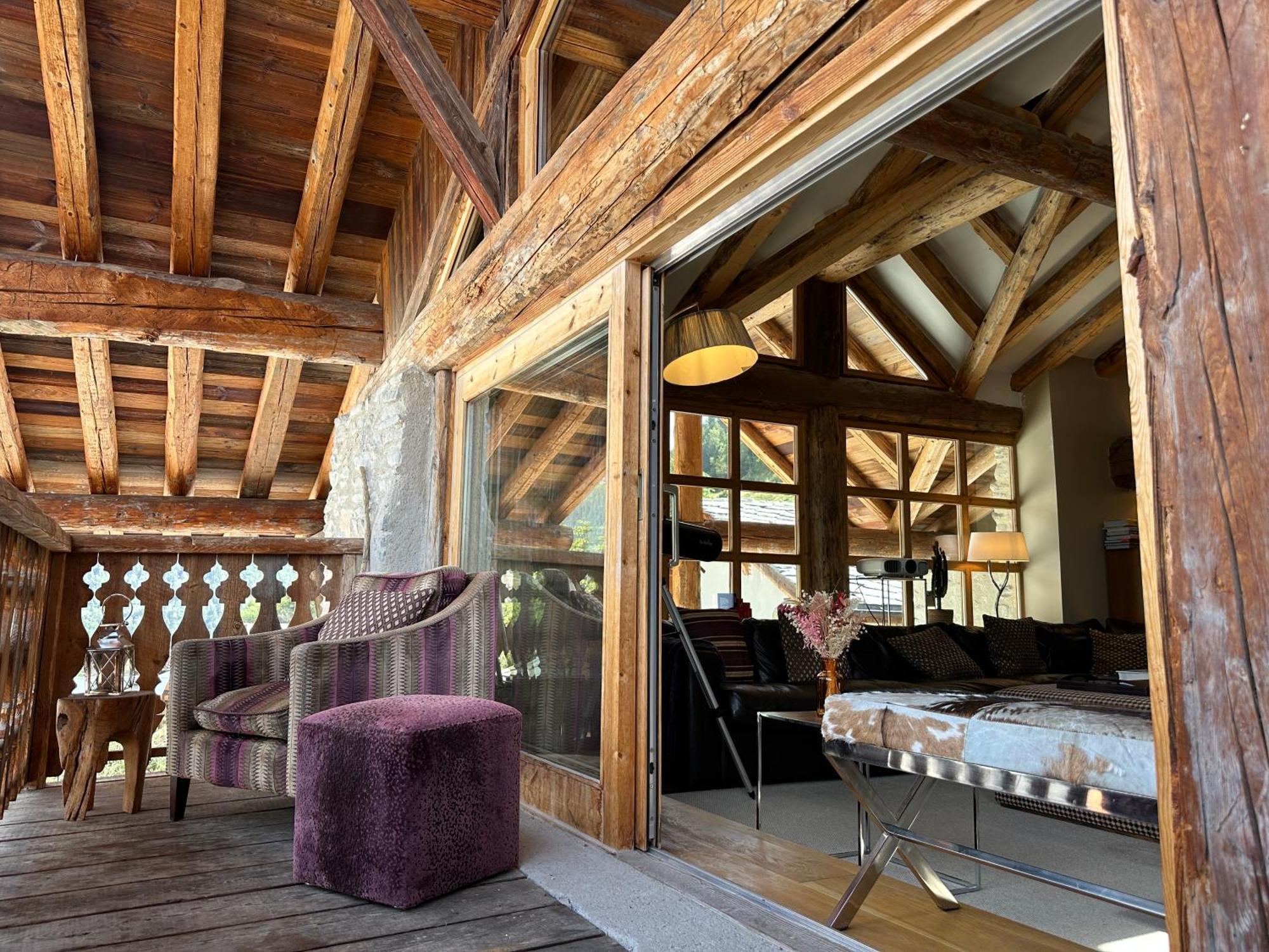 Chalet Violettes Villaroger Exterior foto